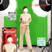 【賣【量應綠布升降間背景加厚背景布攜式像綠幕綠色摳地拉幕布