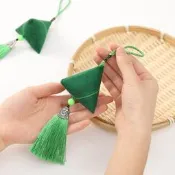 端午節香包diy手工粽子香囊掛件艾草自制材料包隨身掛飾端午禮品