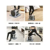 (店+)#限時 秒殺#踏步機女傢用靜音減肥神器原地登山腳踏機運動健身器材小型瘦腿機 ZVWZ