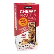 【Costco好市多】科克蘭 花生巧克力口味蛋白棒 40公克 X 42入 Kirkland Signature Chewy Protein Bar 40 g X 42-Count