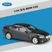和風選集 【1:24合金仿真】寶馬535i模型 汽車模型 合金車模 仿真車 收藏模型 禮品模型 轎車模型 精緻內飾 可開門 威利WELLY 收藏送禮首選