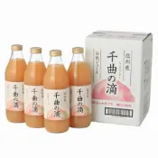 (店+)箱購 日本 壽高原信州千曲之滴白桃果汁  1000ml  X4瓶 白桃汁 水蜜桃汁 白桃果汁 日本果汁