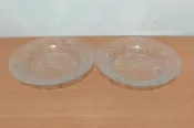 全新　水晶水果盤 玻璃盤  兩個同售　【杯盤碗壺餐具專區】☆流星百寶屋☆