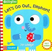 ＊小貝比的家＊LET'S GO OUT ELEPHANT/THE GOOGLIES/硬頁書/3~6歲/拉拉書