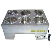 翔新大廚房設備◇全新【6格魯菜桶-電力式加熱】隔水加熱/電壓110v/醬料桶/濃湯保溫鍋/熱食保溫台/熟食保溫盤