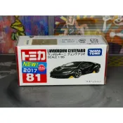 TOMICA-B13-全新未拆-新車貼 No.81 - 一般黑-藍寶堅尼 CENTENARIO