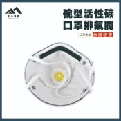 【大山購物】碗型活性碳口罩 排氣閥 95%過濾 舒適頭帶 台灣現貨