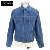 【DOKODEMO】Levi's 70505 0217 復古牛仔夾克，40 碼（二手），背扣處印有 52 字樣