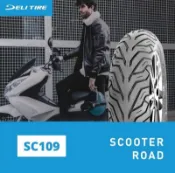 DELI TIRE 達利輪胎 SC109奔馳 機車輪胎 110/70-12