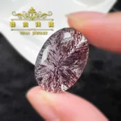 ○藝釩珠寶●超七水晶蛋面橢圓27x18mm[半寶石系列]金工、鑲嵌、金屬線編 裸石