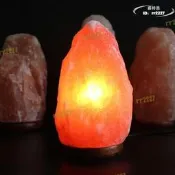 （可開發票）【品質保證】喜馬拉雅鹽燈牀頭燈檯燈鹽晶燈自然鹽燈玫瑰鹽燈歐規鹽晶燈（滿額免運）