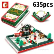 旻泉精品批發網 SEMBO 森寶積木 601094 聖誕小屋積木 約635pcs/一盒入(促1000) 聖誕系列 可折疊立體書積木 迷你街景 DIY益智積木 拼裝積木-XF6185【APP滿額下單10%點數(單一帳號最高1000點)】9/30止