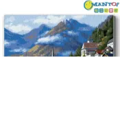 (店+)【Manto】哈爾施塔特-台灣製DIY數字油畫-淡彩畫布|超取專用大小