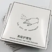 H的私人客製 客製化 擦銀布 清潔布 保養布 首飾飾品高級專業擦銀布 拋光布 銀飾珍珠氧化發黑清潔保養售後卡