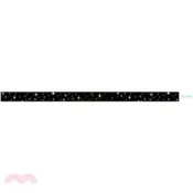 【三民網路書店】簡單生活 裝飾燙金紙膠帶 1.5cm-星空夜曲