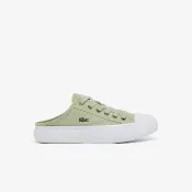 【LACOSTE】女鞋-Backcourt穆勒休閒鞋(淺綠色)