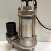 台製全新品 2HP 三相220V 3英吋 白鐵沉水馬達-沉水馬達-汙物幫浦-水龜-抽水馬達-廢水排除-附過載保護開關-