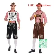 【精品推薦】挎徑巴伐利亞德國民族傳統男款背帶褲啤酒節服裝慕尼黑啤酒節服飾