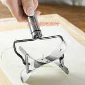 🔥臺灣熱銷🔥不鏽鋼圓形壓皮工具包餃子磨具切餃子皮器模具神器多功能家庭用