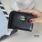 短夾拉鍊卡包女士風琴卡包多功能短夾女式零錢包駕駛證卡套【聚物優品】