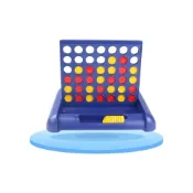 (店+)【Baby 童衣】便攜型四子棋 四連棋益智遊戲 桌遊 立體賓果遊戲 親子益智玩具 11376