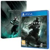 【電玩販賣機】全新未拆 PS4 闇神解放 鐵盒版 英文版 射擊版黑暗靈魂 眾神解放 Immortal Unchained