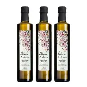 【Alva Oliva】艾娃橄欖 特級冷壓初榨橄欖油750mlx3瓶(可生飲/出廠酸價0.3)