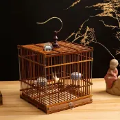 蒙麗百貨 免運 可開發票 【鸚鵡籠】公司貨 【工廠直銷】竹制方籠 繡眼長方形鳥籠 貝子鳥籠 大全金翅雀籠子 手提 工廠直銷 可開發票 特惠/店長推薦 全館折扣 6m43