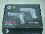 全新新版we1911 WE M45A1 全金屬瓦斯手槍 黑色