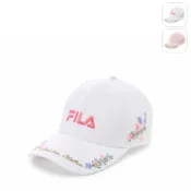 【FILA】經典LOGO帽-白色 HTA-1013-WT