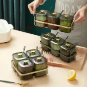 調料盒 家用廚房調料罐 味精鹽罐子 佐料調味罐 調料品收納盒【不二雜貨】