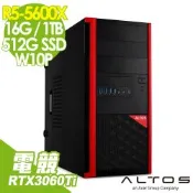 Acer 宏碁 Altos P15F7 商用工作站 (R5-5600X/16G/1TB+512G SSD/RTX3060Ti-8G/W10P)