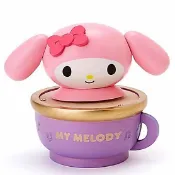 Sanrio 美樂蒂咖啡杯造型木製音樂盒