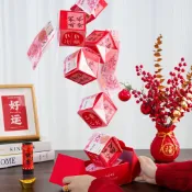 〖WOOLEE 物樂生活館〗新年禮物 2026年元旦驚喜彈跳紅包 禮盒 送男女朋友 媽媽 春節過年禮物