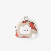 【誠品獨家】eslite x SOU．SOU口金包/ 12号帆布/ 軟/ 小/ 美式復古 微笑 eslite誠品