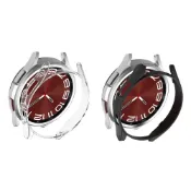 (店+)PC保護殼 適用 三星 Watch 6 Classic 47mm SM-R960 SM-R965 半包 硬殼 鏤空 手錶殼手錶保護殼 保護套
