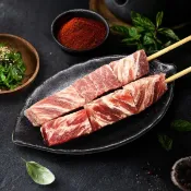 【石頭人烤肉批發】牛肉烤串 醬燒牛串｜1包10串｜滿3000可免運請使用聊聊［量大可配合批發/團購］
