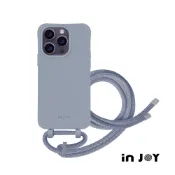 INJOY｜iPhone 17/16/15/14/13/SE3 可拆式 Urban Basic 薰衣紫 背繩防摔手機殼