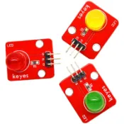 【樂意創客官方店】《附發票》Keyes 電子積木 10mm LED模組適用 Arduino 紅黃綠三色可選
