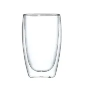 (店+)雙層玻璃咖啡杯 玻璃杯 咖啡杯 隔熱杯 馬克杯 蛋形杯 雙層杯 防燙杯 調酒杯 古典杯 耐熱玻璃水杯 618-DG250