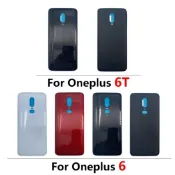 後蓋含鏡框鏡片 適用 OnePlus 6 電池後蓋 1+ 6 電池背蓋 OnePlus 6T 電池背蓋 原廠磨砂