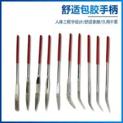 異形銼刀小型金剛石彎頭什錦銼迷你合金銼圓銼扁平金剛砂銼套裝