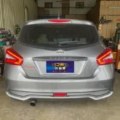 Nissan Tiida 切中段消音包 觸媒訂製 消音包 炮彈 中消 消音器【🚘 其他車種，皆可詢問，客製化製造排氣管