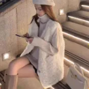 背心 羔羊毛馬甲 韓版 馬甲 毛女 秋冬新款設計感美式復古皮毛一件式加厚羔羊潮【yuki】
