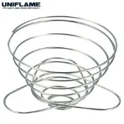 台北山水戶外用品專門店 UNIFLAME 咖啡濾架/不鏽鋼咖啡濾紙架/手沖咖啡架 18-8 04 可折疊輕巧4人份 U664018 日本製