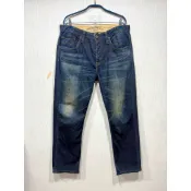 Levis 504 二手牛仔褲- 直筒  修身 (LEVIS 00504-0159)- W36