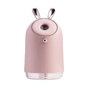 【MISIA 米熙亞】療癒系USB 無線七彩夜燈  加濕 噴霧 水氧機(加濕 無線 車用 水霧)