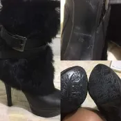 推推10/14降價求售減1千現4,000 Macnna Shoes 麥坎納 全真皮(毛)性感靴 Burnaby