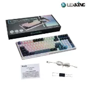 Lexking 雷斯特 LKB-7203 插拔軸  機械式鍵盤 鍵盤 青軸 茶軸 紅軸 RGB 98鍵 window