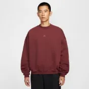 NIKE 長袖上衣 男 大學T AS M NK TF SI BRSH CREW 酒紅 IM5902619